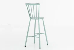 Claire, Chaise De Bar De Jardin, Bleu Retro