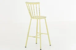 Claire, Chaise De Bar De Jardin, Jaune Retro