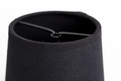 Clips, Abat-Jour, Noir, Cylindre, 10 Cm