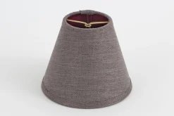 Clips, Abat-Jour, Violet, Conique, 14 Cm