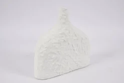 Corralee, Vase, Ceramique, Blanc, S