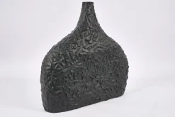 Corralee, Vase, Ceramique, Noir, L