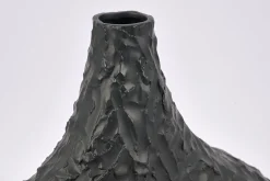 Corralee, Vase, Ceramique, Noir, L