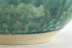 Cresta, Bol De Service, Ceramique, Turquoise, Rond, 24Cm