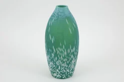 Dego, Vase, Verre, Turquoise, S