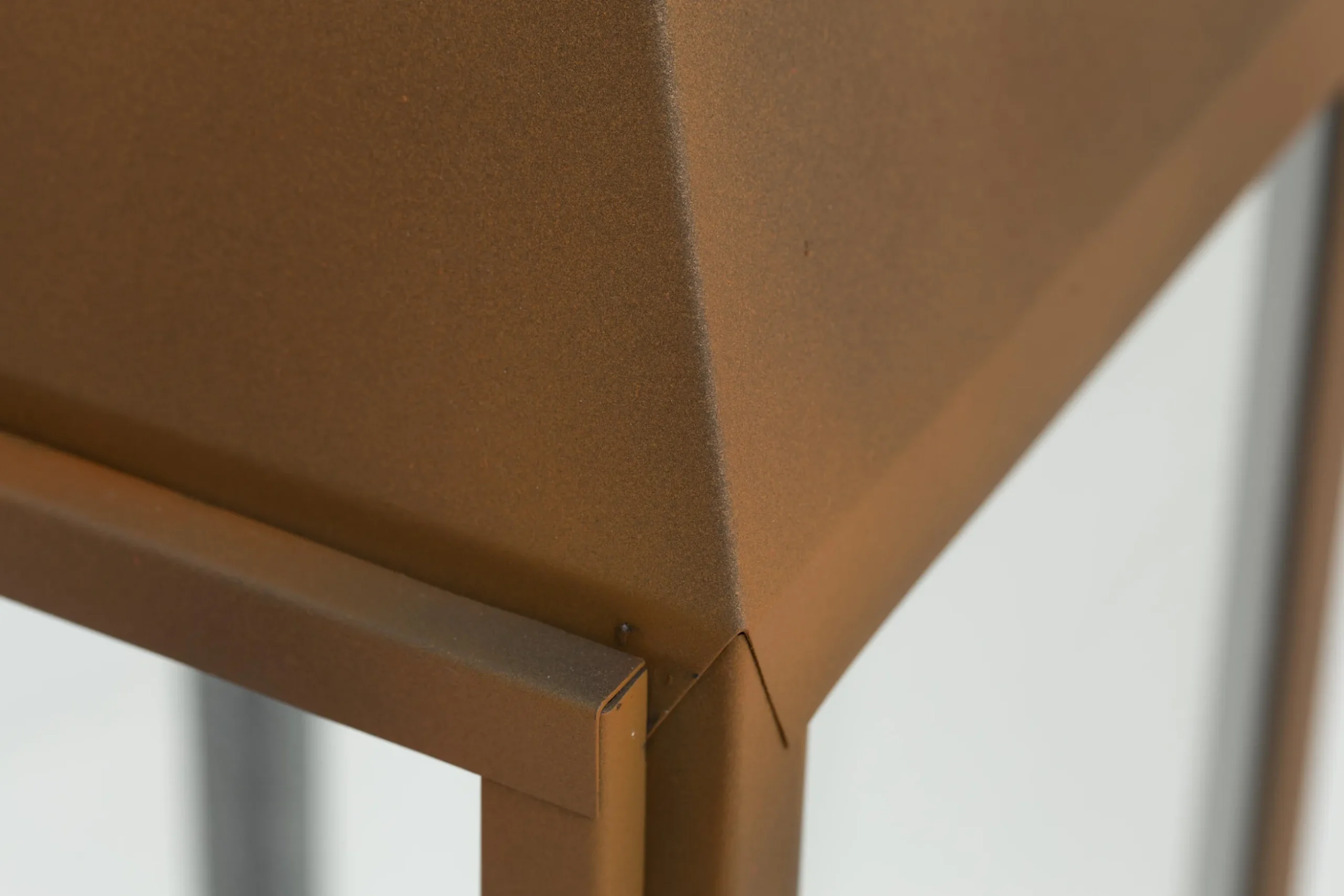 Ellis, Lanterne, Fer Et Verre, Rouille, Xl