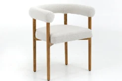 Fantaisie, Fauteuil, Tissu, Blanc