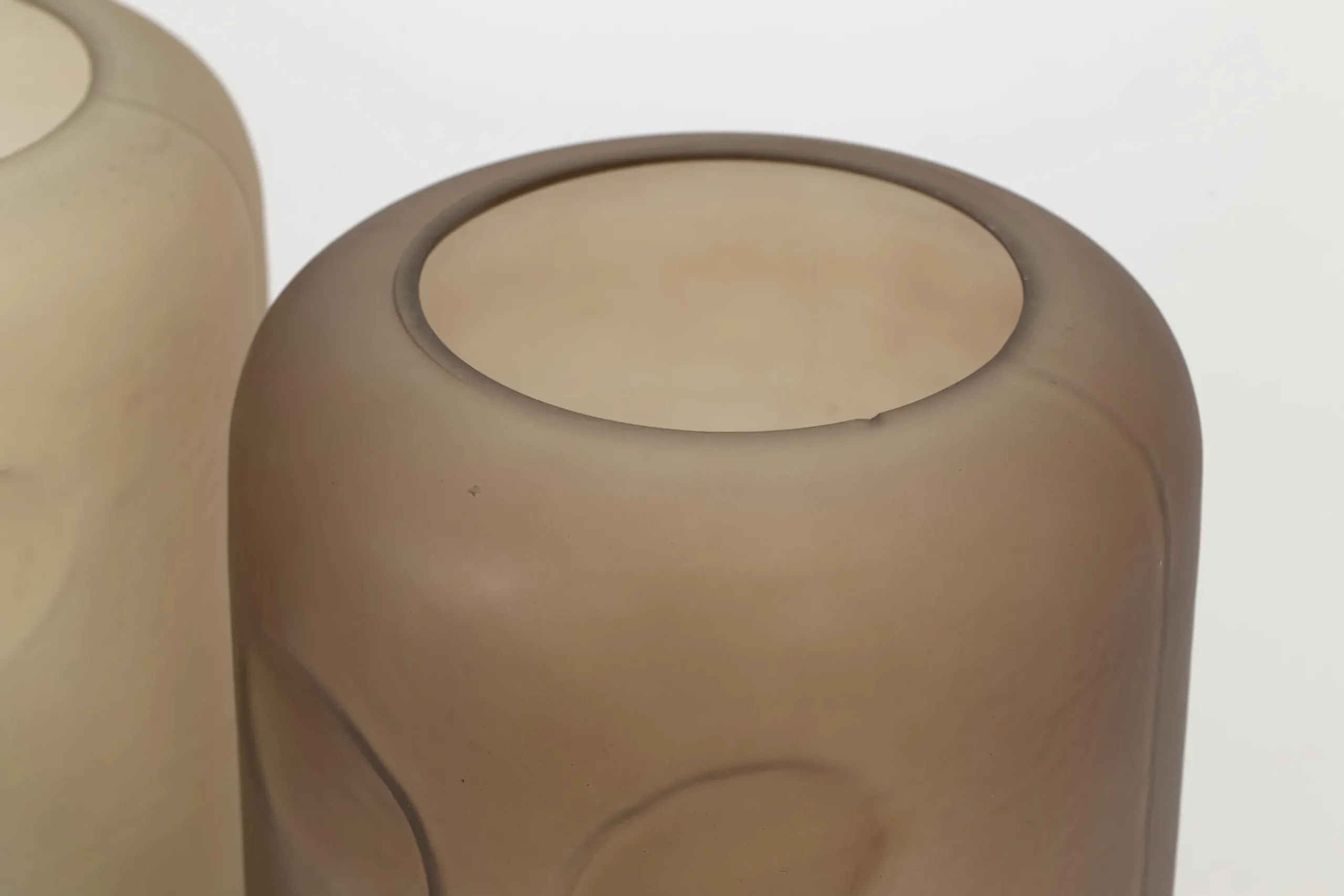 Fefy, Vase, Verre, Gris