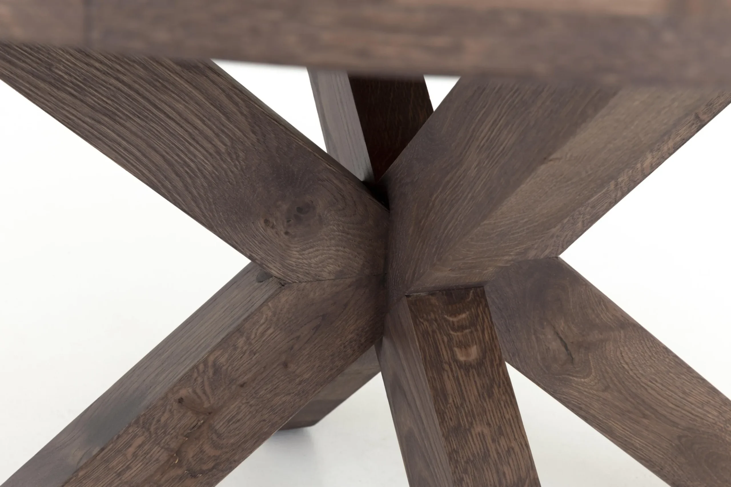 Forino, Table A Manger, Chene Fume, Ronde, 110 Cm