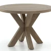 Forino, Table A Manger, Chene Patine, Ronde, 110 Cm