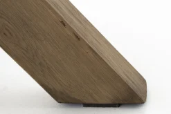 Forino, Table A Manger, Chene Patine, Ronde, 110 Cm