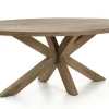 Forino, Table A Manger, Chene Patine, 210 Cm, Modele 2
