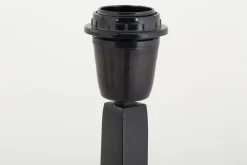 Gordes, Lampadaire, Noir, Aluminium