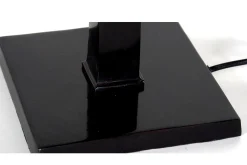 Gordes, Lampe A Poser, Noir, Aluminium, H 78 Cm