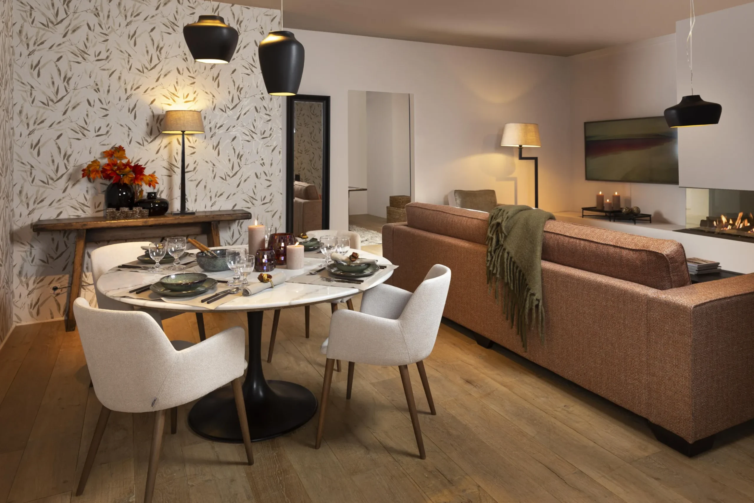 Gordes, Lampe A Poser, Noir, Aluminium, H 78 Cm