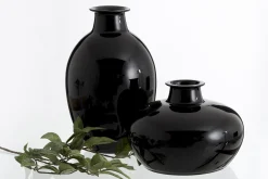 Griegos, Vase, Verre, Noir