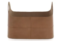 Hanan, Panier, Cuir, Ovale