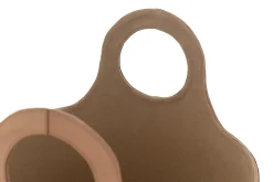 Hanan, Panier, Cuir, Rond