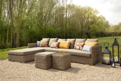 Hills, Canape De Jardin, Avec Coussin + Pouf