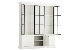 Iron Jason, Armoire, Blanc, 3 Portes En Fer