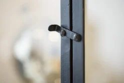 Iron Jason, Armoire, Blanc, 3 Portes En Fer