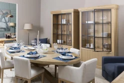 Iron Jason, Armoire, Chene Patine, 2 Portes En Fer