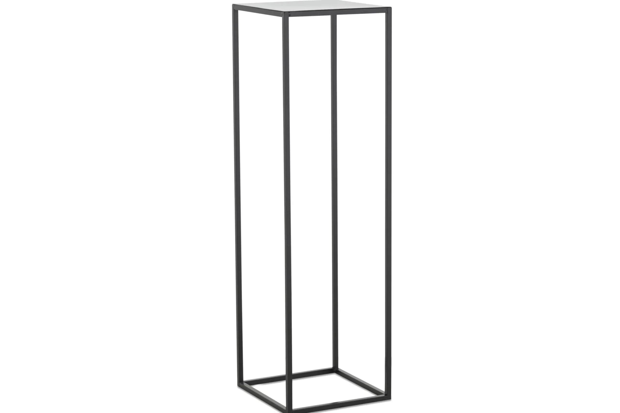 Isaac, Support, Metal, Noir, H 95 Cm