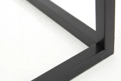 Isaac, Support, Metal, Noir, H 55 Cm