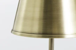 Itai, Lampe De Table Avec Abat-Jour, Laiton