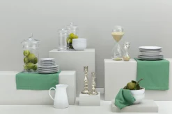 Jille, Assiette A Salade, Ceramique, Blanc