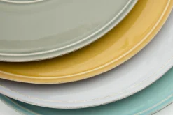 Jille, Assiette, Ceramique, Ocre, 34Cm