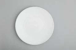 Jille, Assiette, Ceramique, Blanc, 34Cm