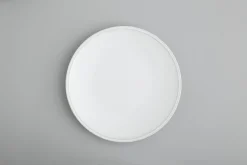 Jille, Assiette, Ceramique, Blanc, 28Cm