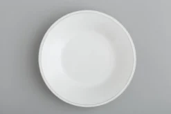 Jille, Assiette Creuse, Ceramique, Blanc