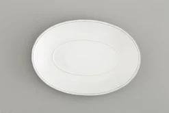 Jille, Assiette De Service, Ceramique, Blanc, 30Cm