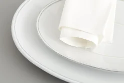 Jille, Assiette De Service, Ceramique, Blanc, 30Cm