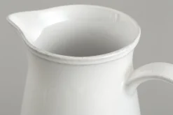 Jille, Pichet, Ceramique, Blanc, 1,5L