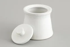 Jille, Sucrier, Ceramique, Blanc