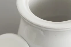 Jille, Sucrier, Ceramique, Blanc