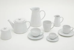 Jille, Tasse Et Soucoupe, Ceramique, Blanc, S, 50Ml