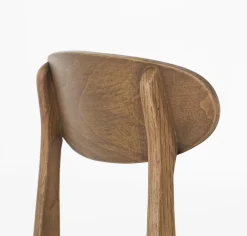 Joel, Chaise, Chene Et Assise Cuir