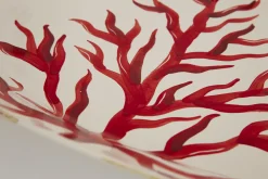 Kao, Assiette De Service, Corail, Ovale