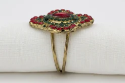 Kirai, Rond De Serviette, Perles