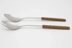 Korba, Couverts A Salade, Set De 2