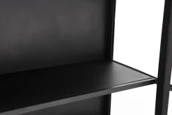 Laurance, Vitrine, Noir, Metal, 2 Portes