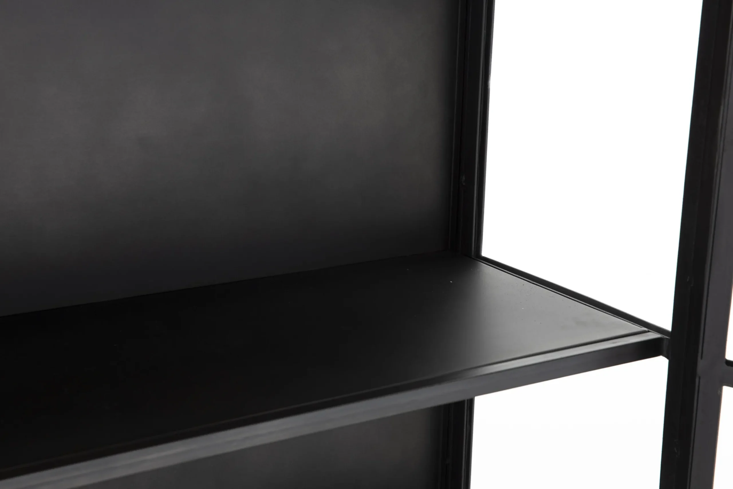 Laurance, Vitrine, Noir, Metal, 2 Portes