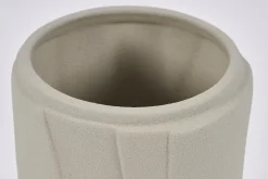 Laurena, Vase, Ceramique, Gris, L