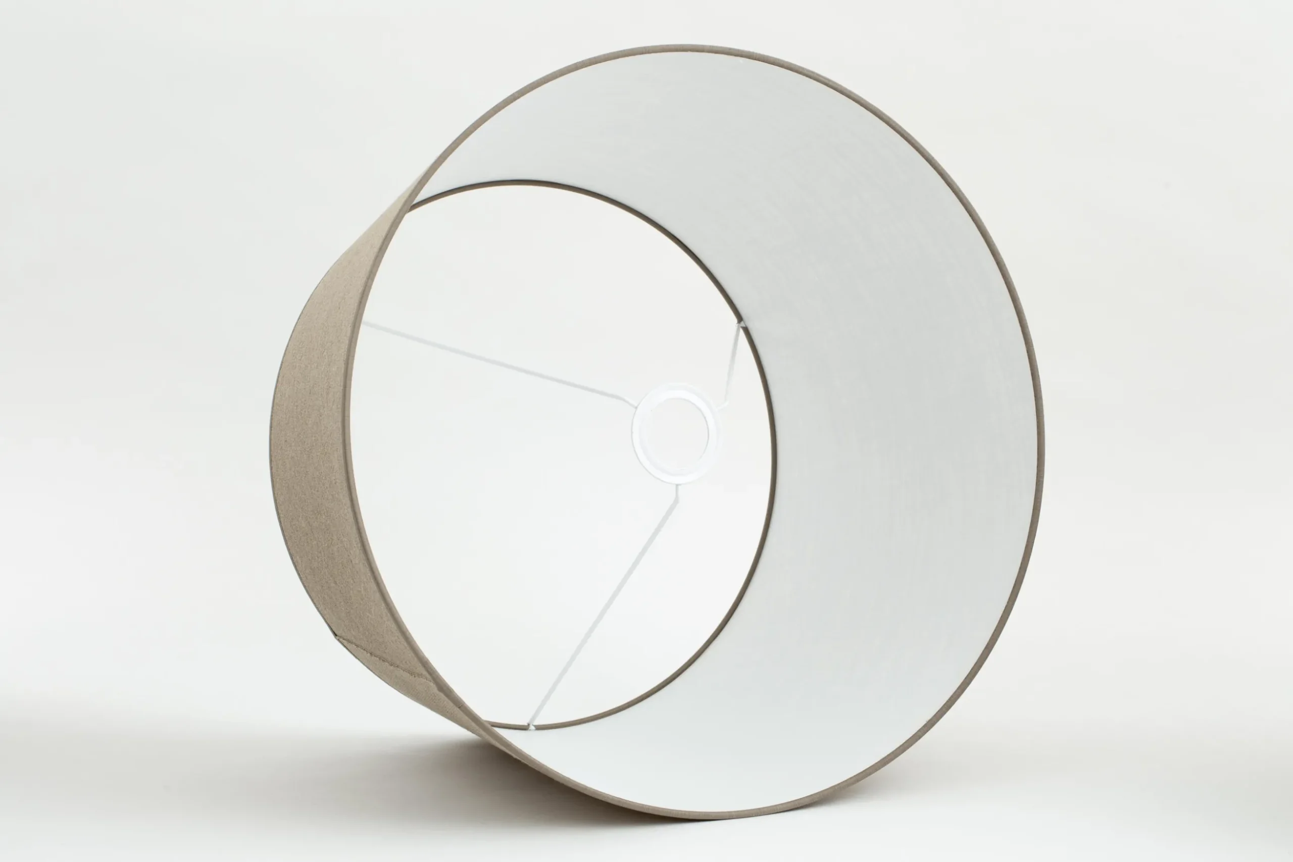 Lindro, Abat-Jour, Naturel, Cylindre, 45 Cm