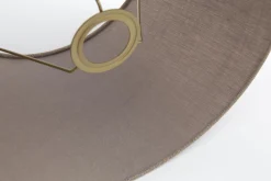 Lindro, Abat-Jour, Naturel Et Gris, Cylindre, 35 Cm