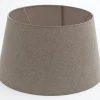 Lindro, Abat-Jour, Naturel Et Gris, Cylindre, 45 Cm
